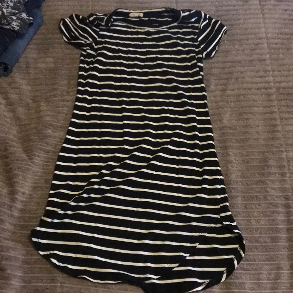 Striped maxi dress
